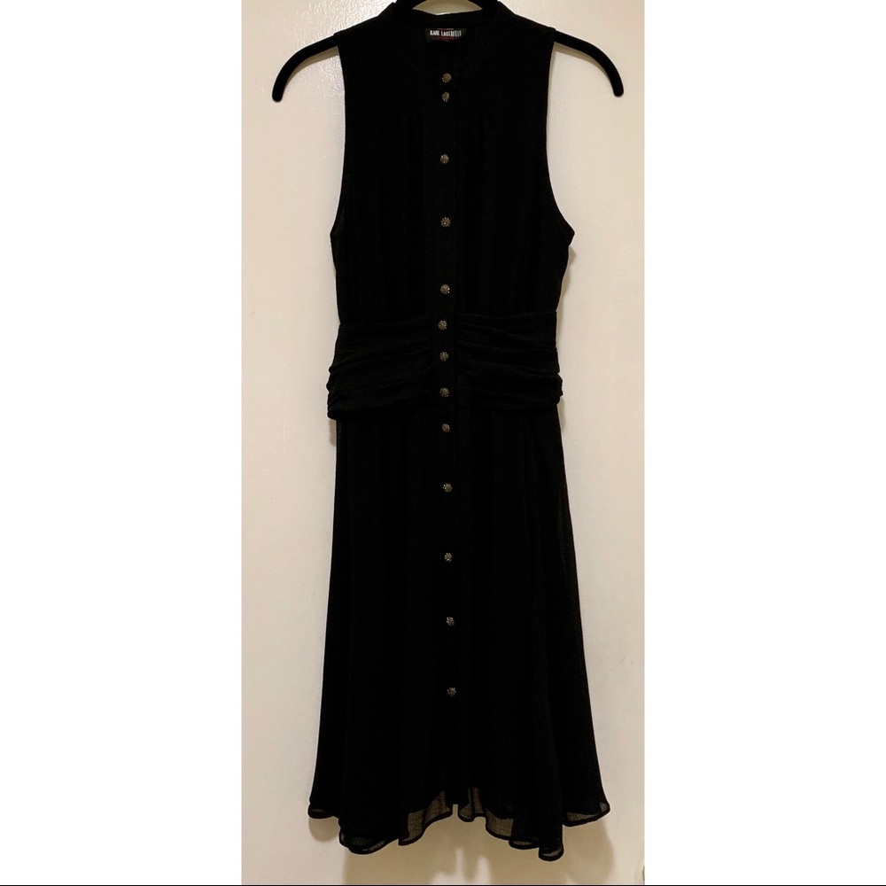 Karl Lagerfeld for Impulse Black Dress